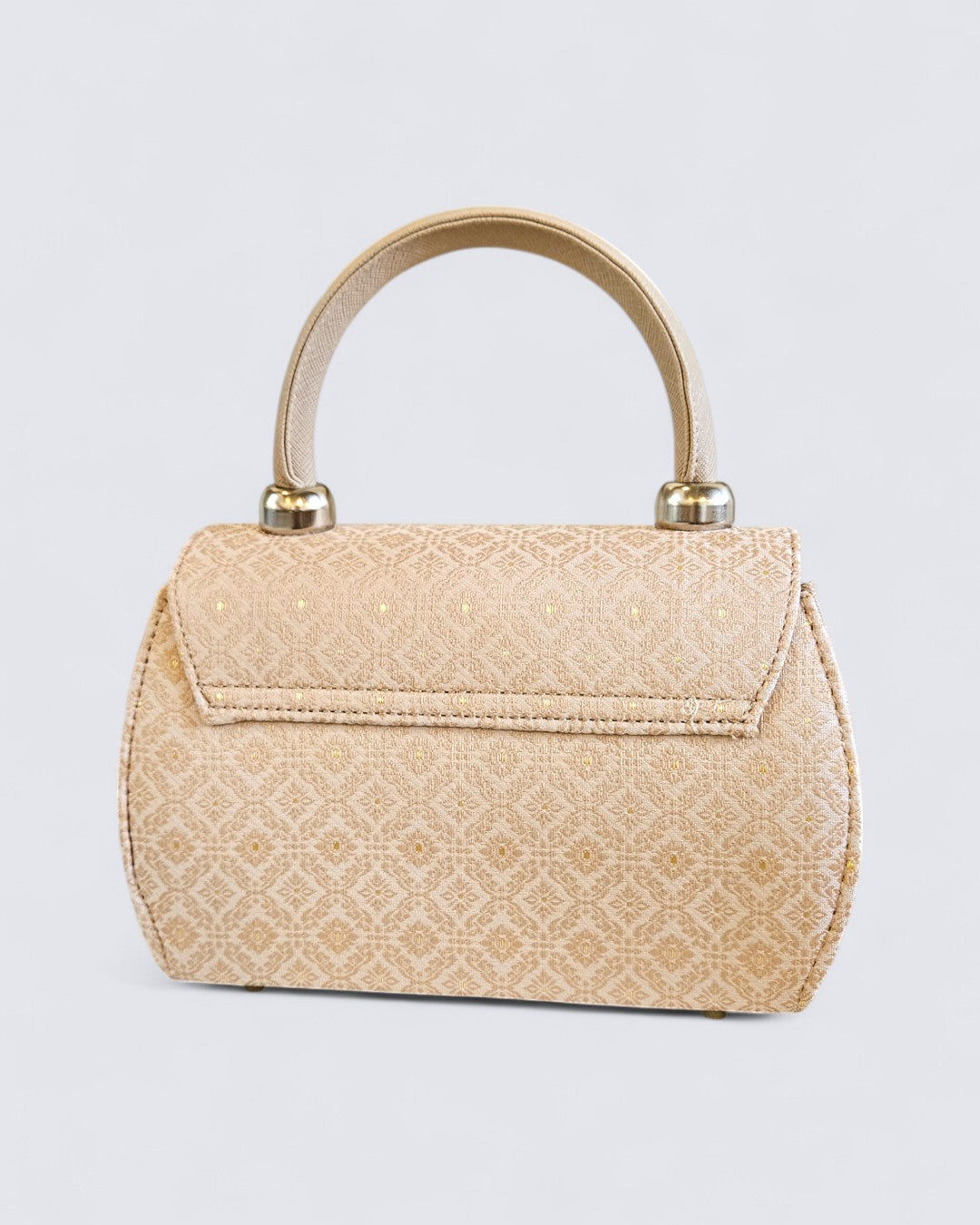 Lai Thai Handbag ( Sand Gold Oval )