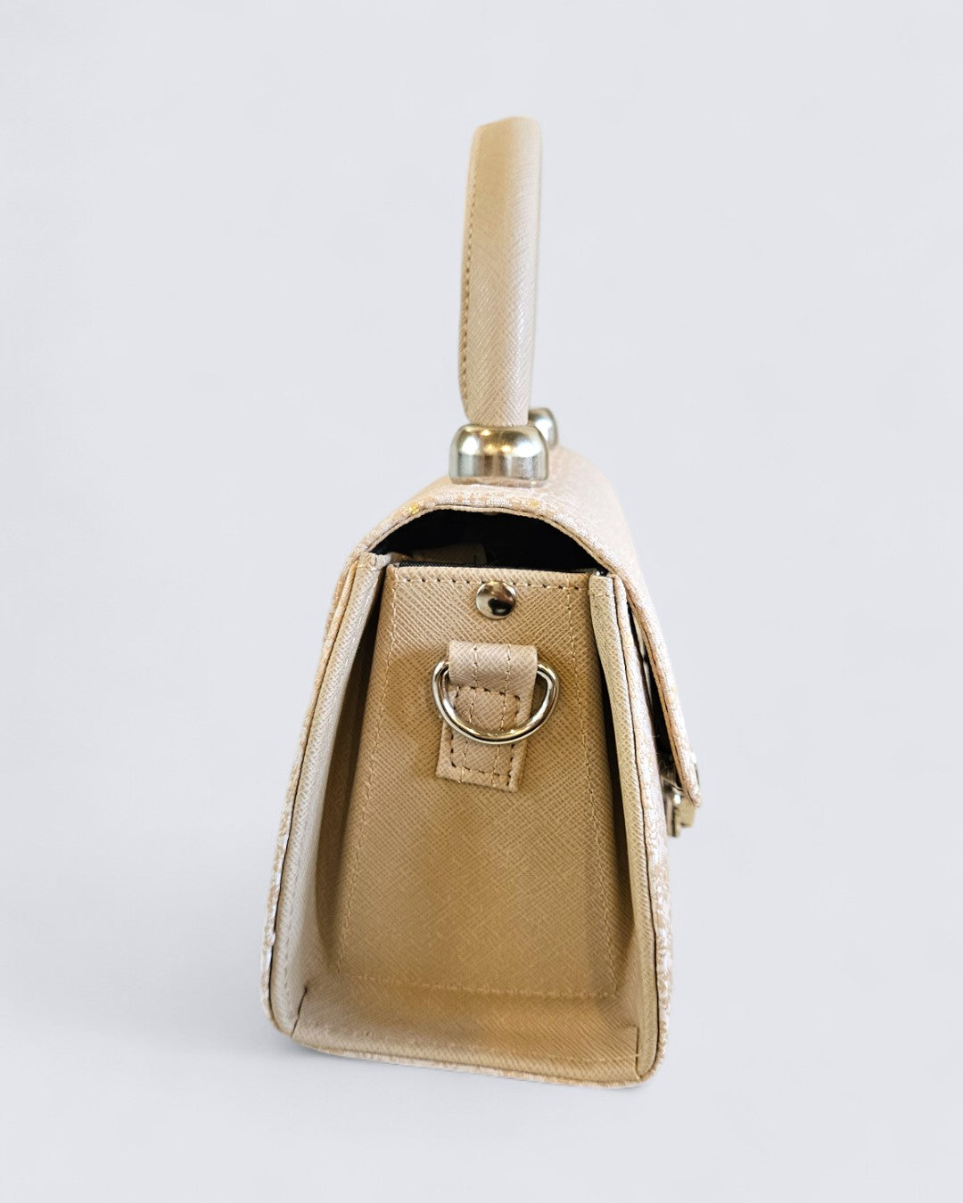 Lai Thai Handbag ( Sand Gold Oval )